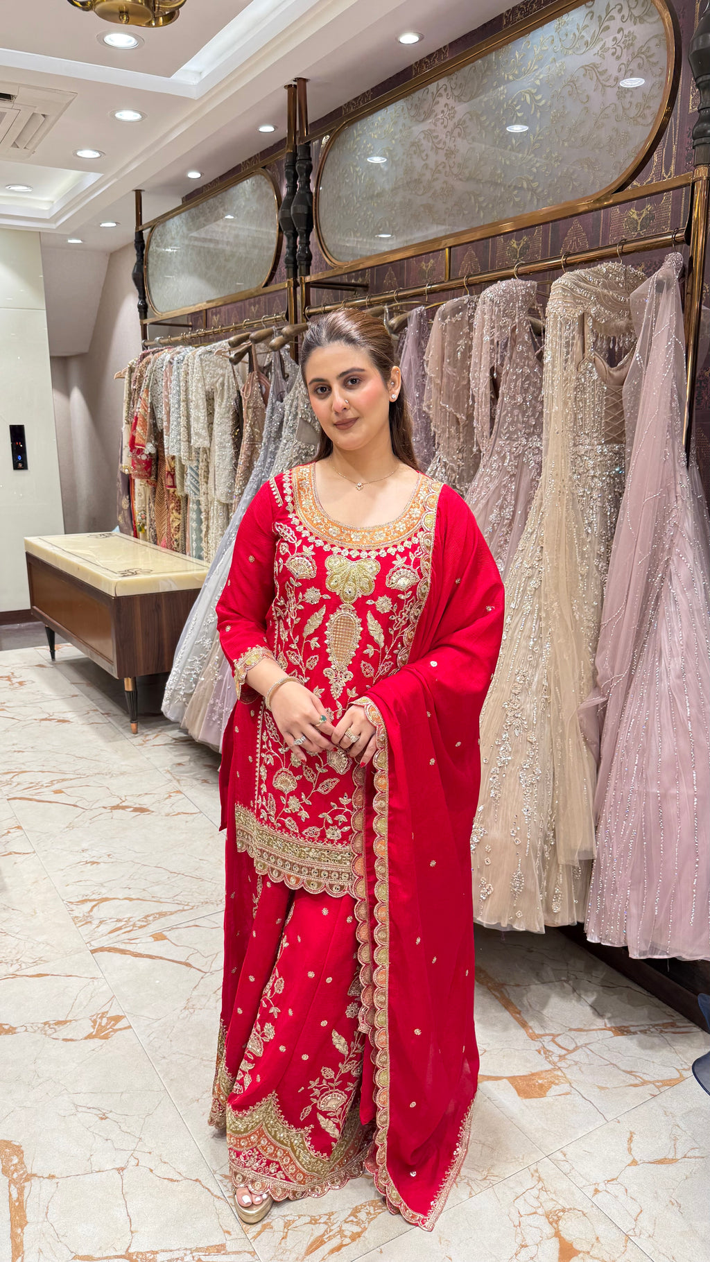 SHAHNAAZ SHARARA SUIT