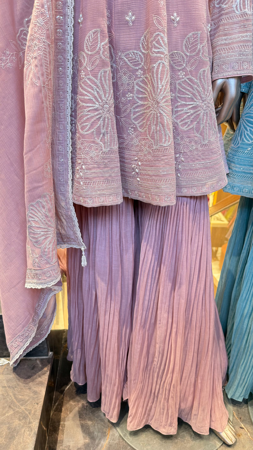 MUL COTTON READYMADE SUIT