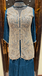 Raani Jacket Garara Suit