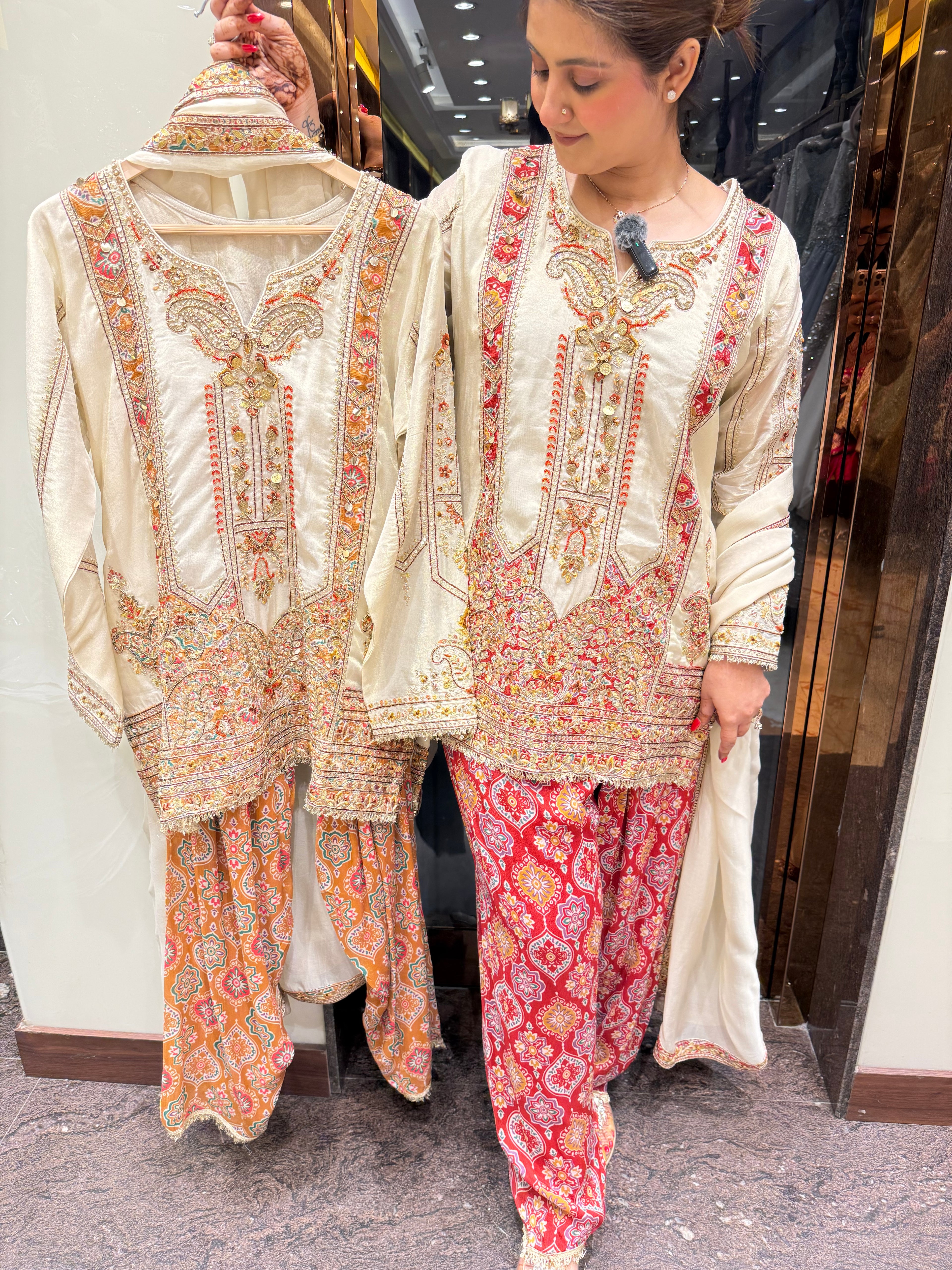 Lashkara Printed Salwar Suit