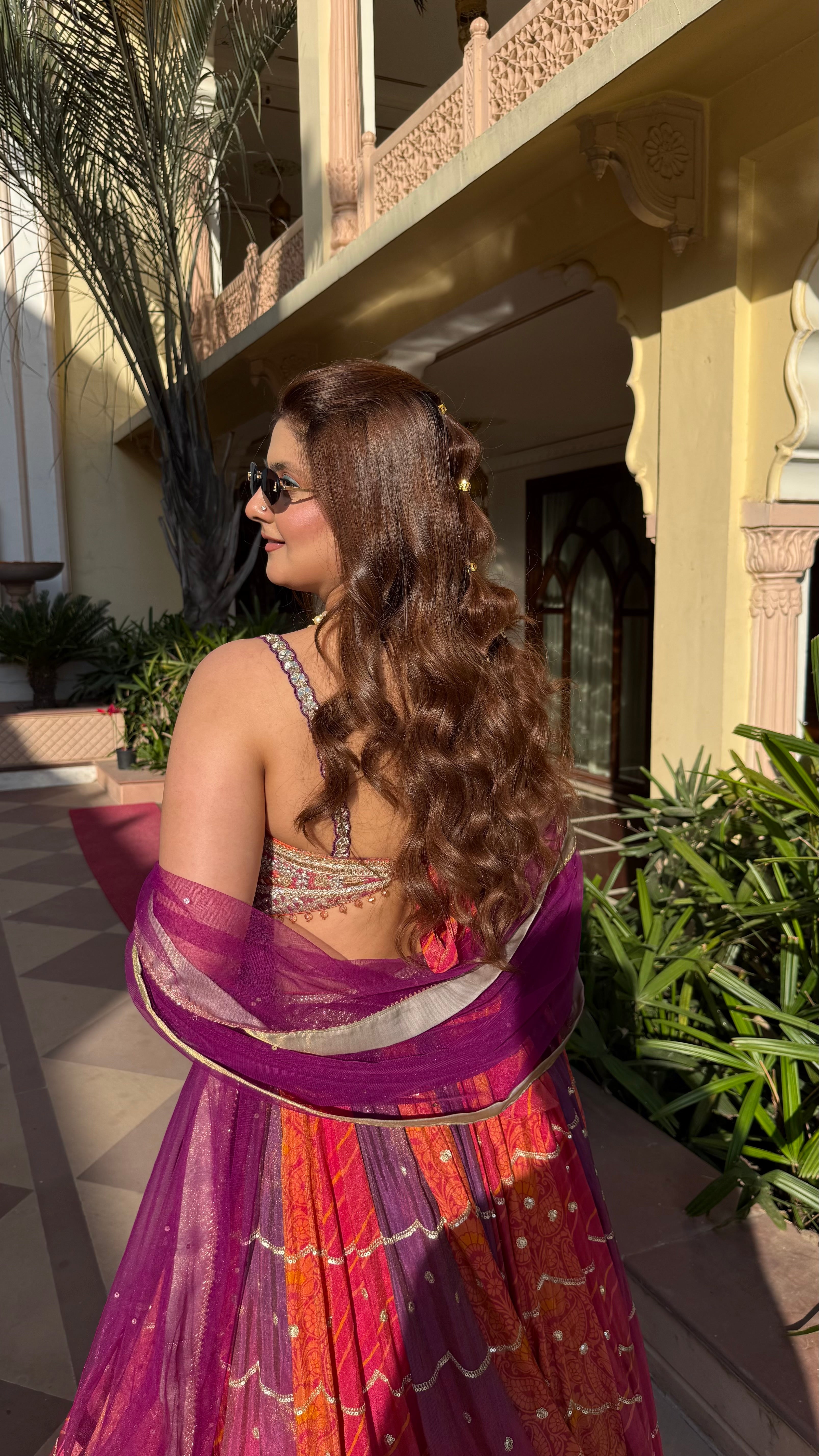 KAASHI MULTIPRINT LEHENGA