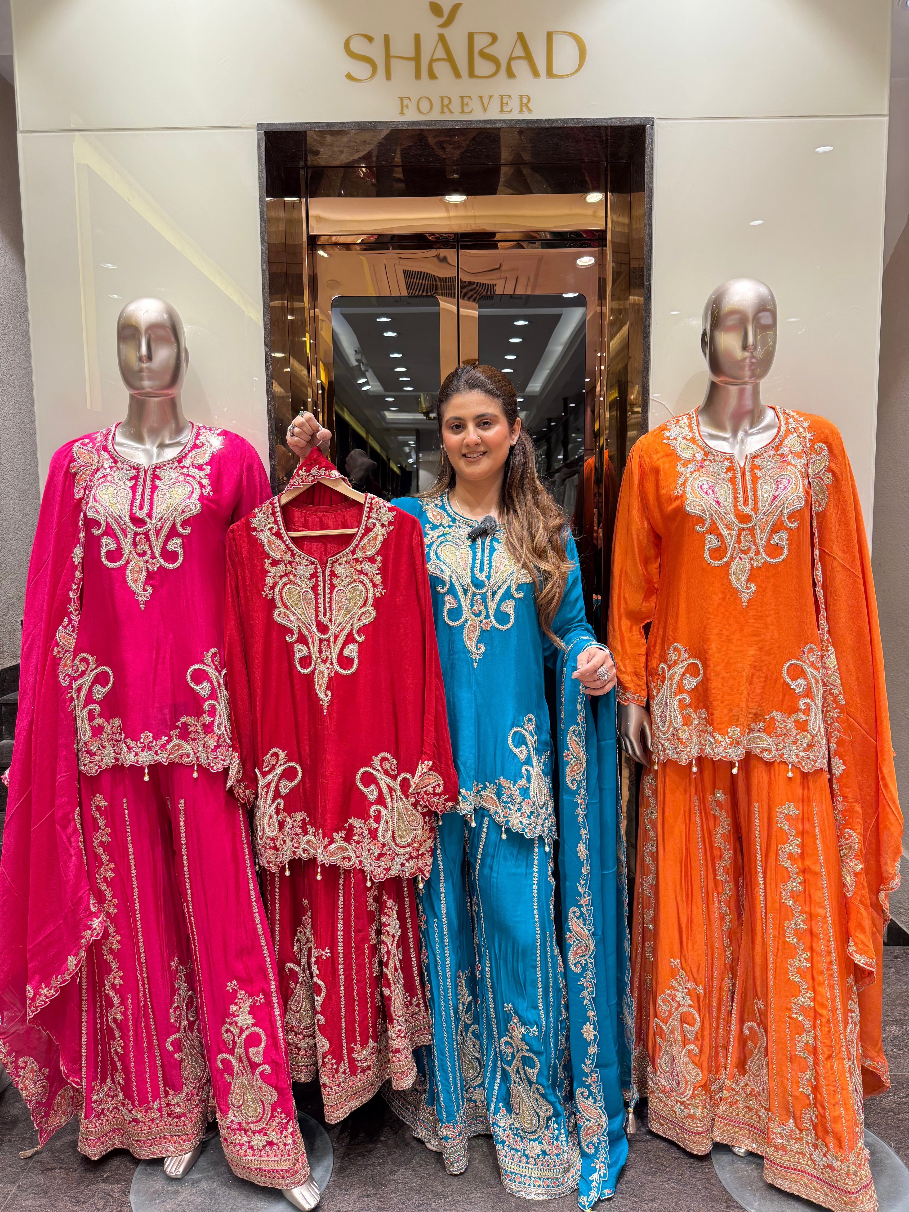 Paisley Sharara Suit