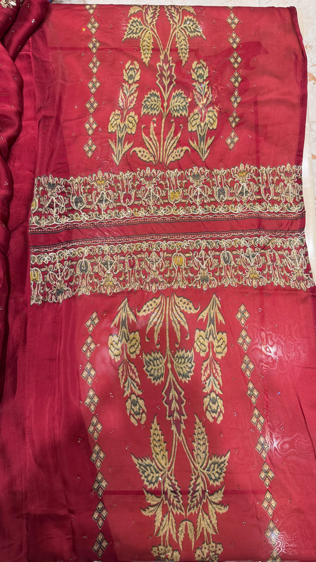 MISHU UNSTITCHED SUIT