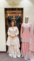 Dastoor Hand Embroidered Skirt Suit Set