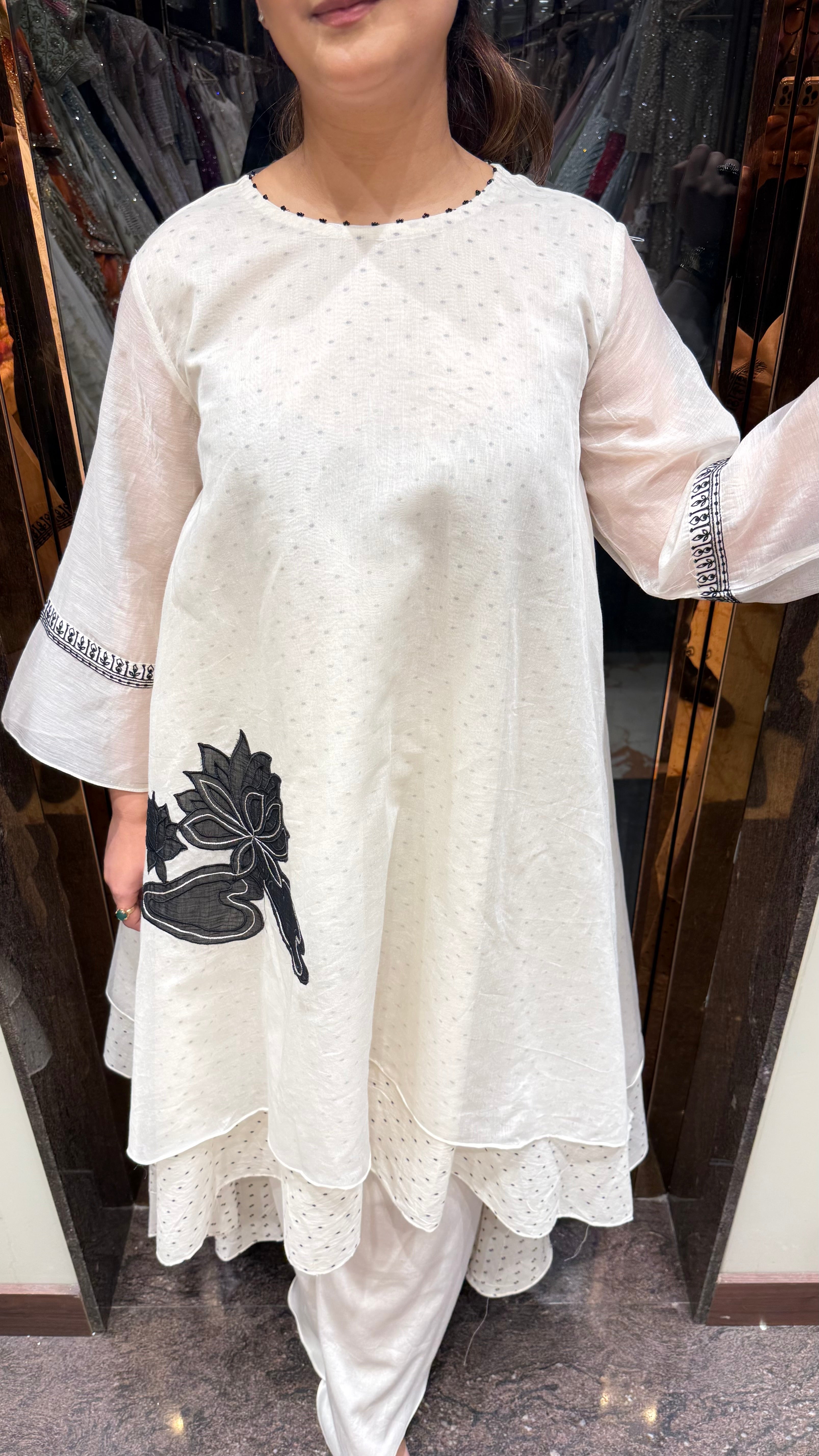 SAMAMA A LINE COTTON COORDSET