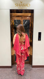 RIWAAZ BELL BOTTOM INDO SET