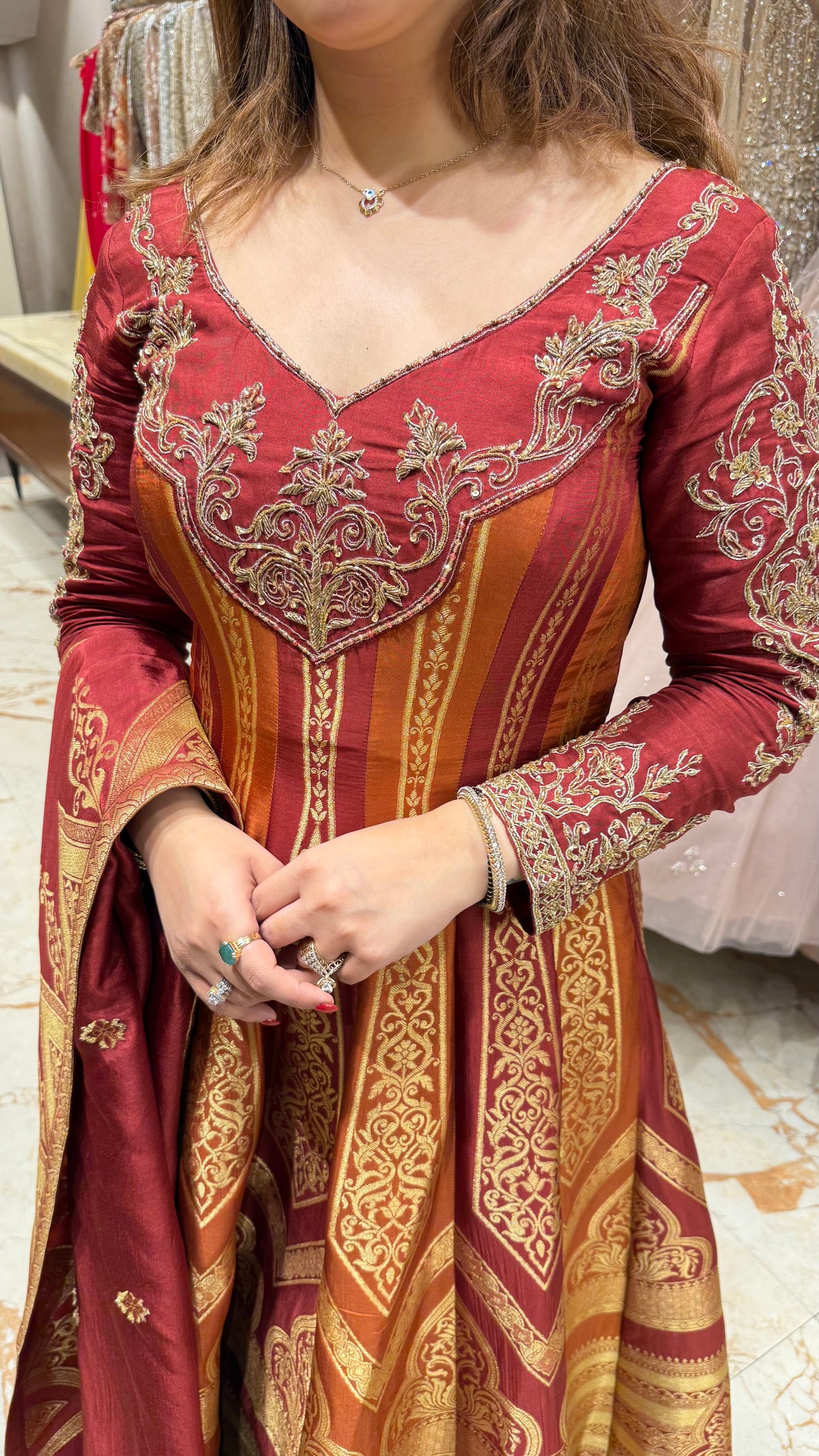KAASHVI ANARKALI PANT SUIT
