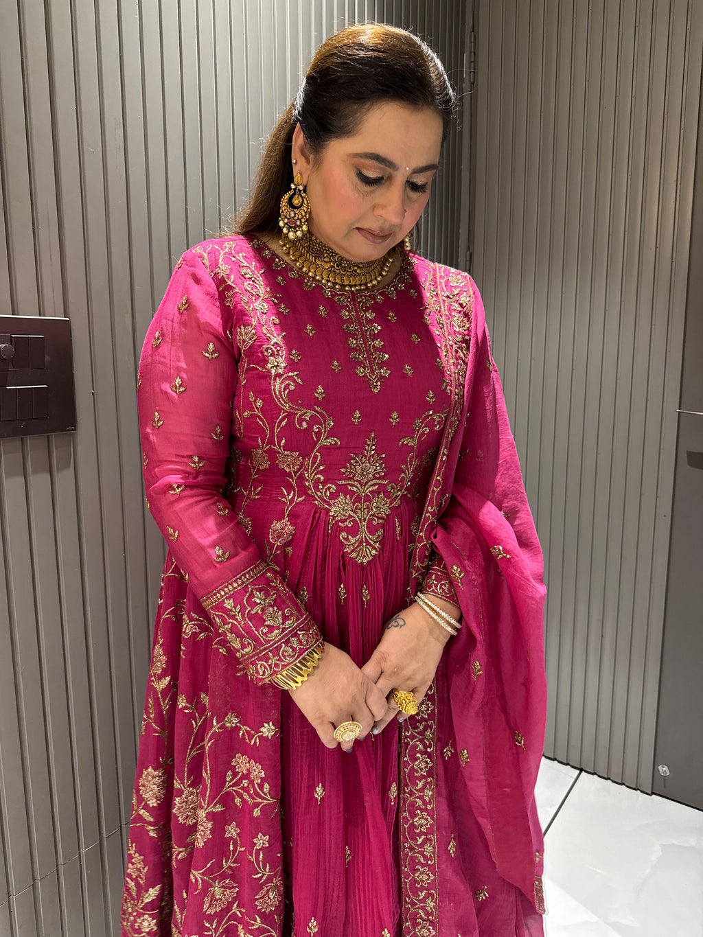 JASMINE MUL ANARKALI SUIT