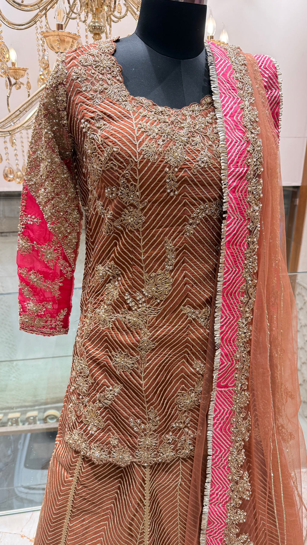 PREET HEAVY SHARARA SUIT