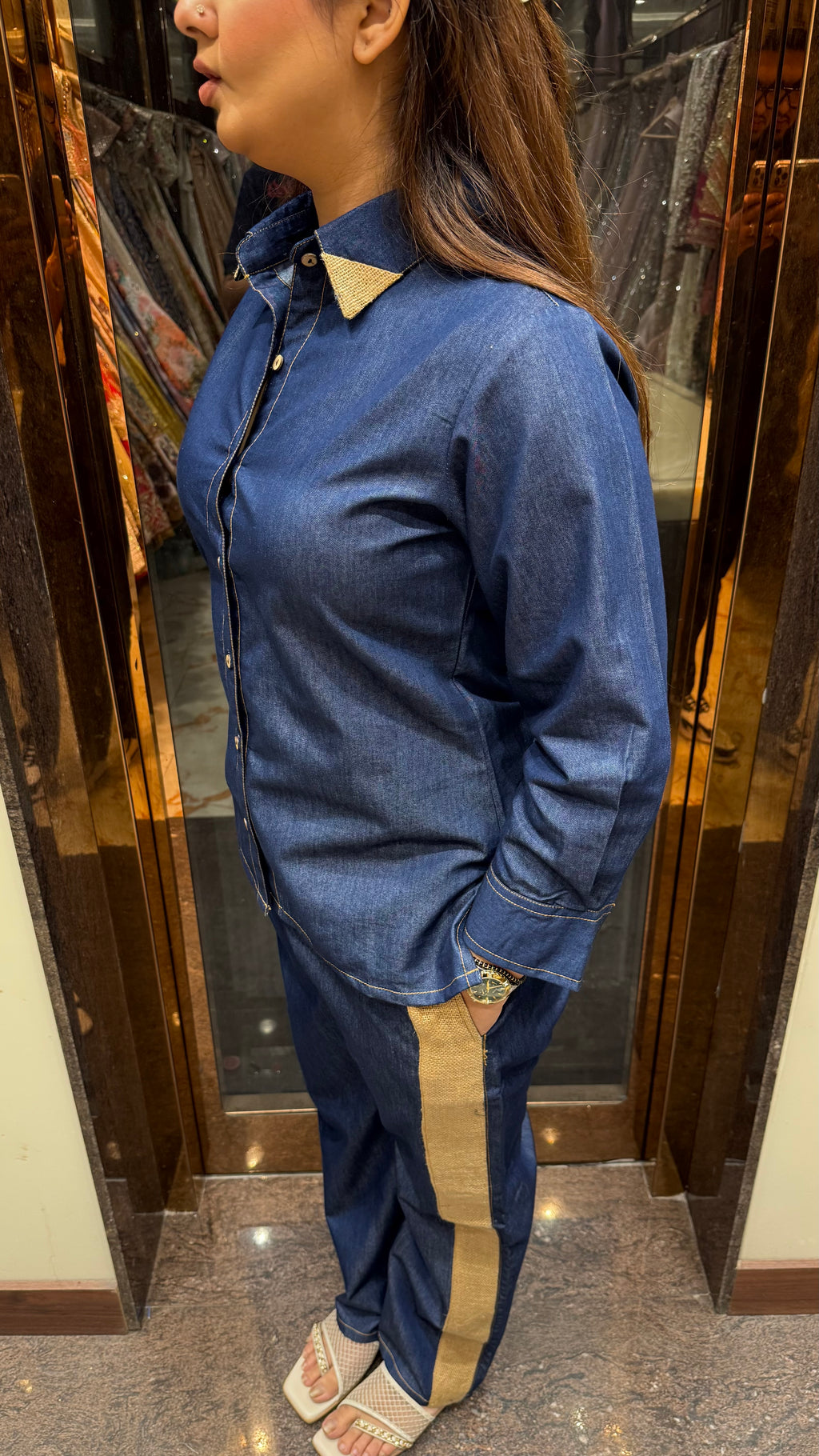 MYSTIQUE DENIM CO-ORDSET