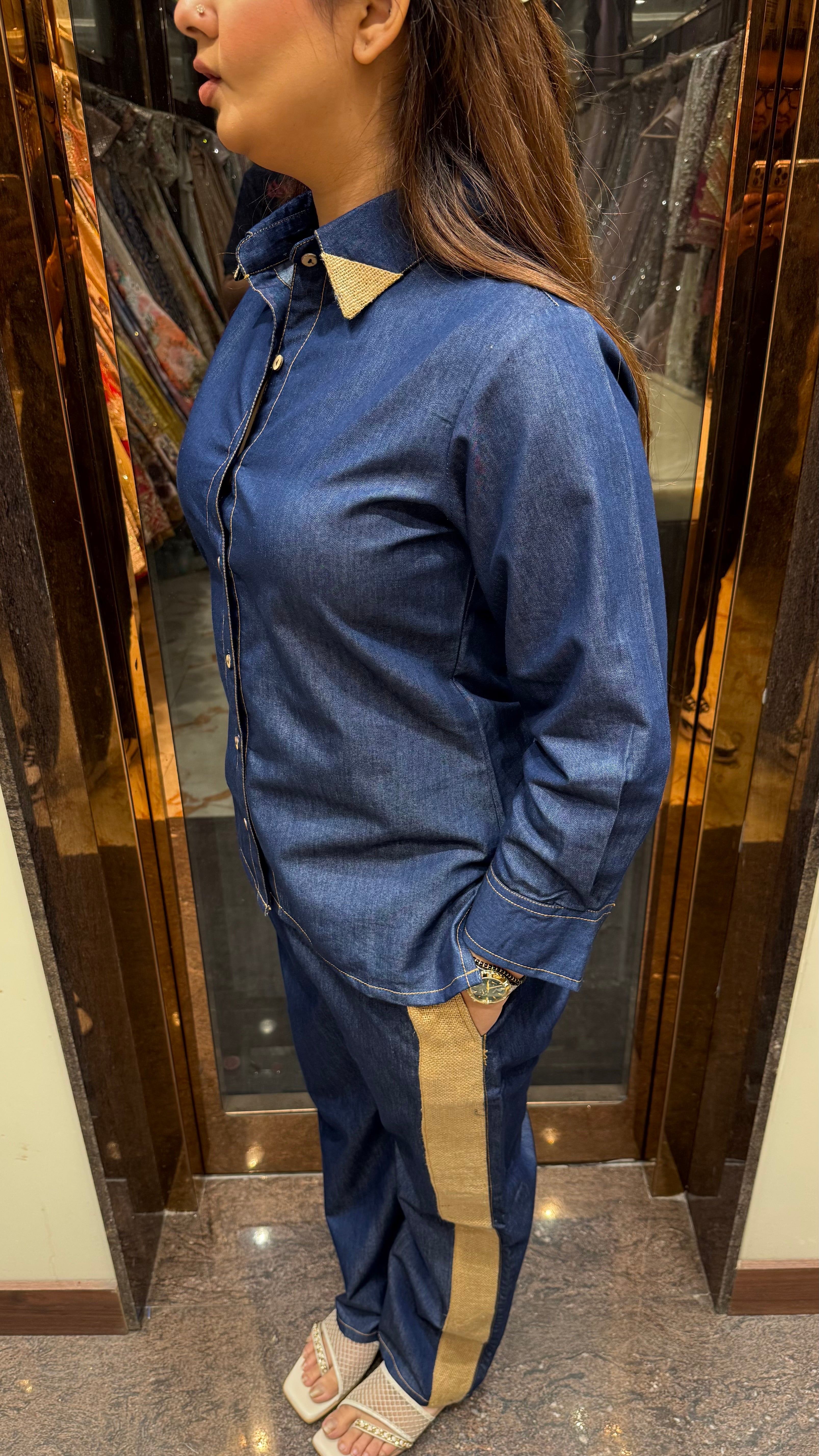 MYSTIQUE DENIM CO-ORDSET