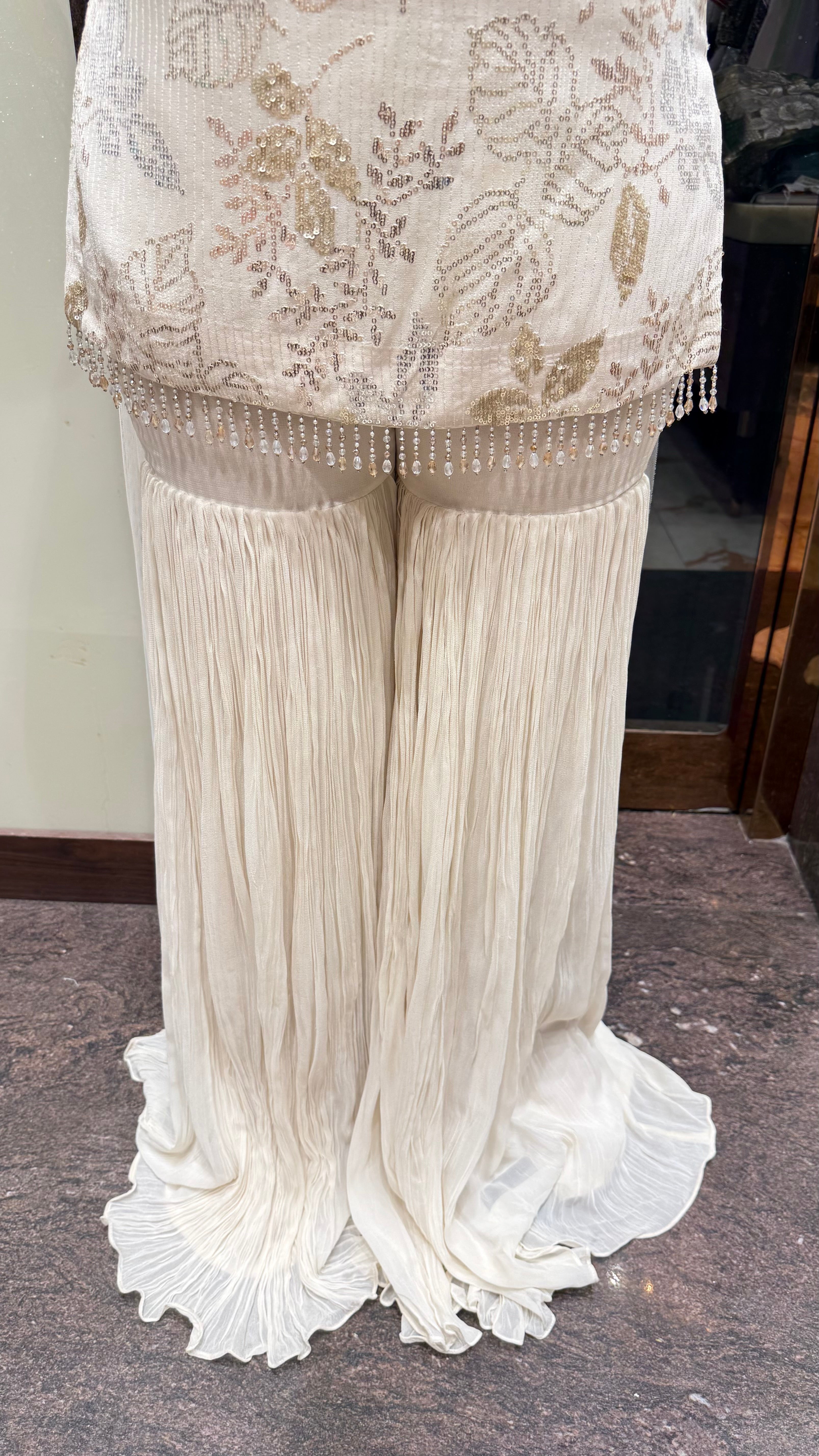 MOONLIT SHARARA SET