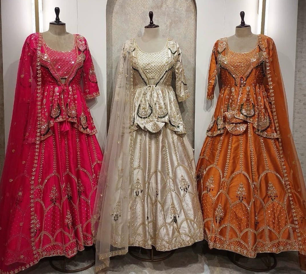 HIBA 4pc JACKET LEHENGA