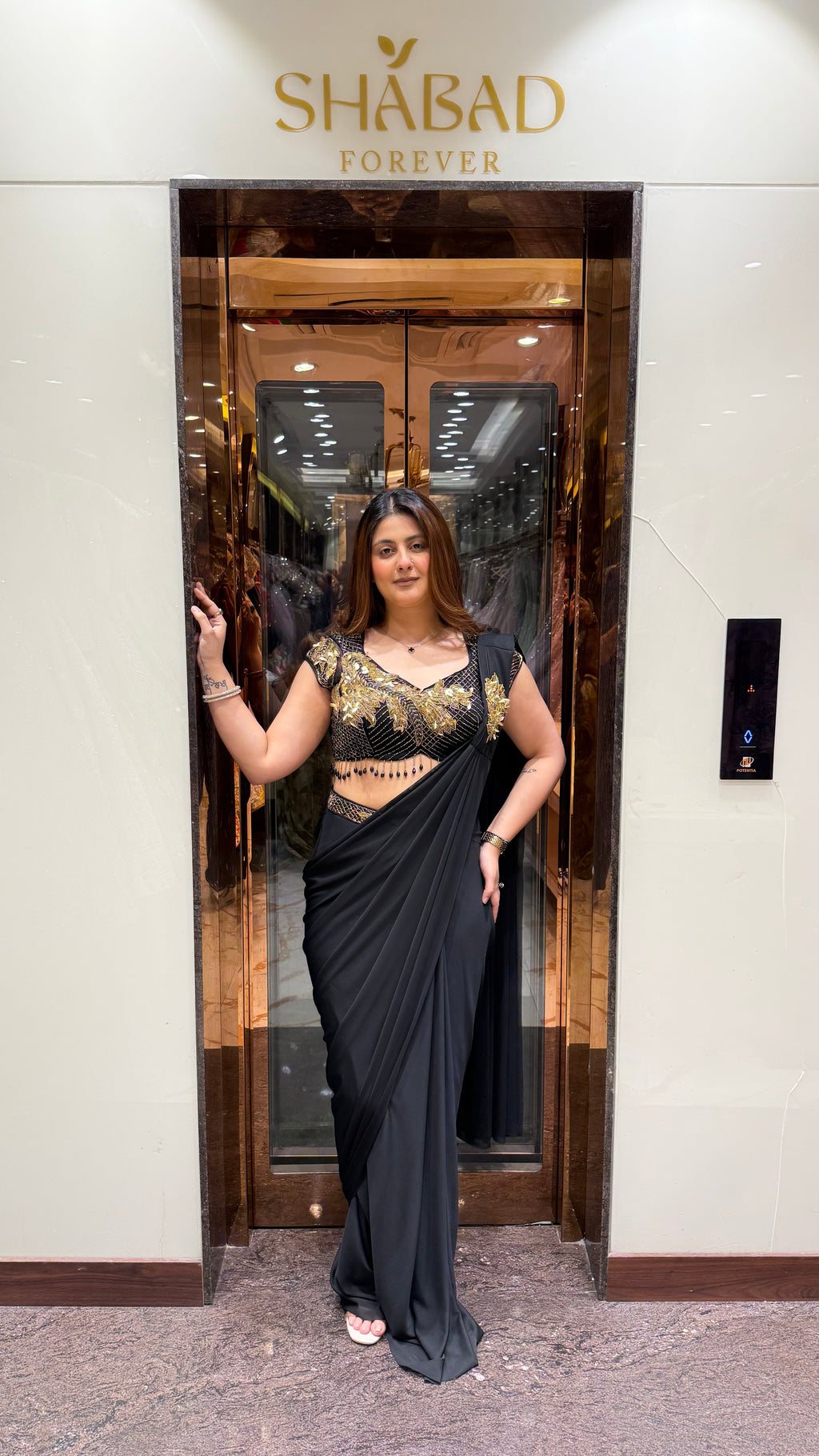ZEENAT DRAPE SAREE