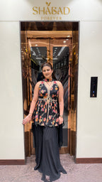 Halter Neck Indowestern Suit