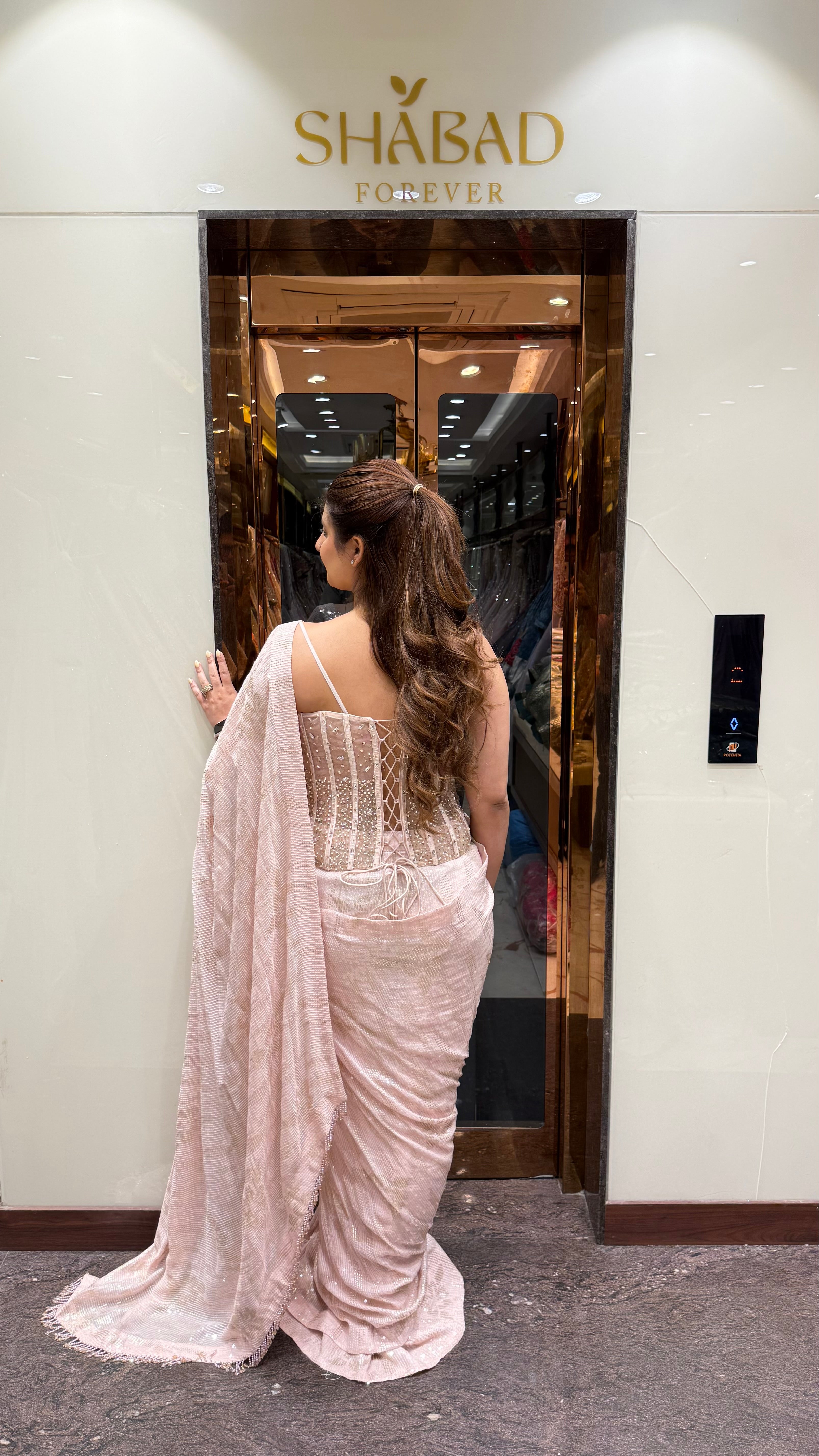 SEHRA CORSET DRAPE