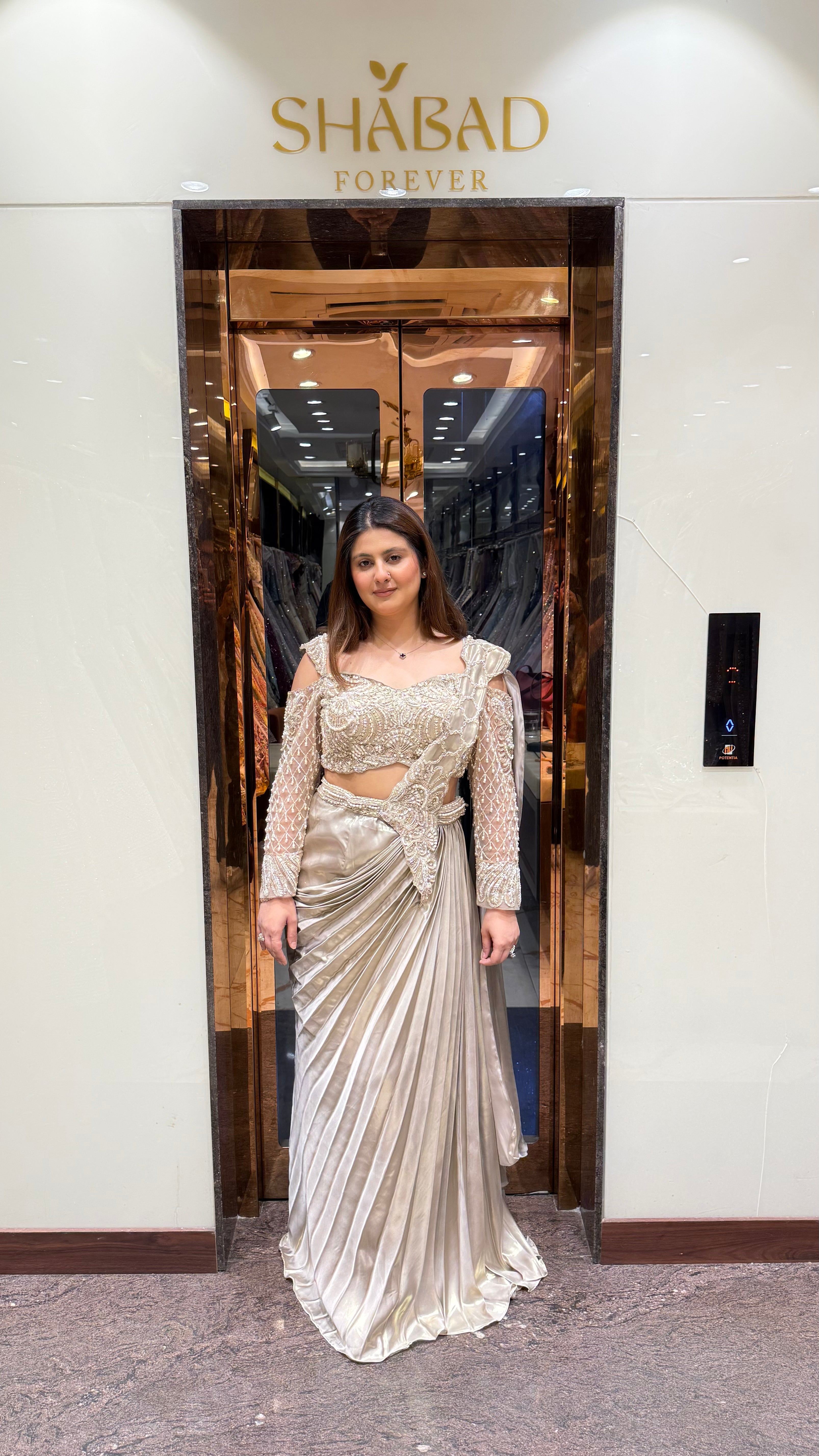 KIARA HANDWORK DRAPE SAREE