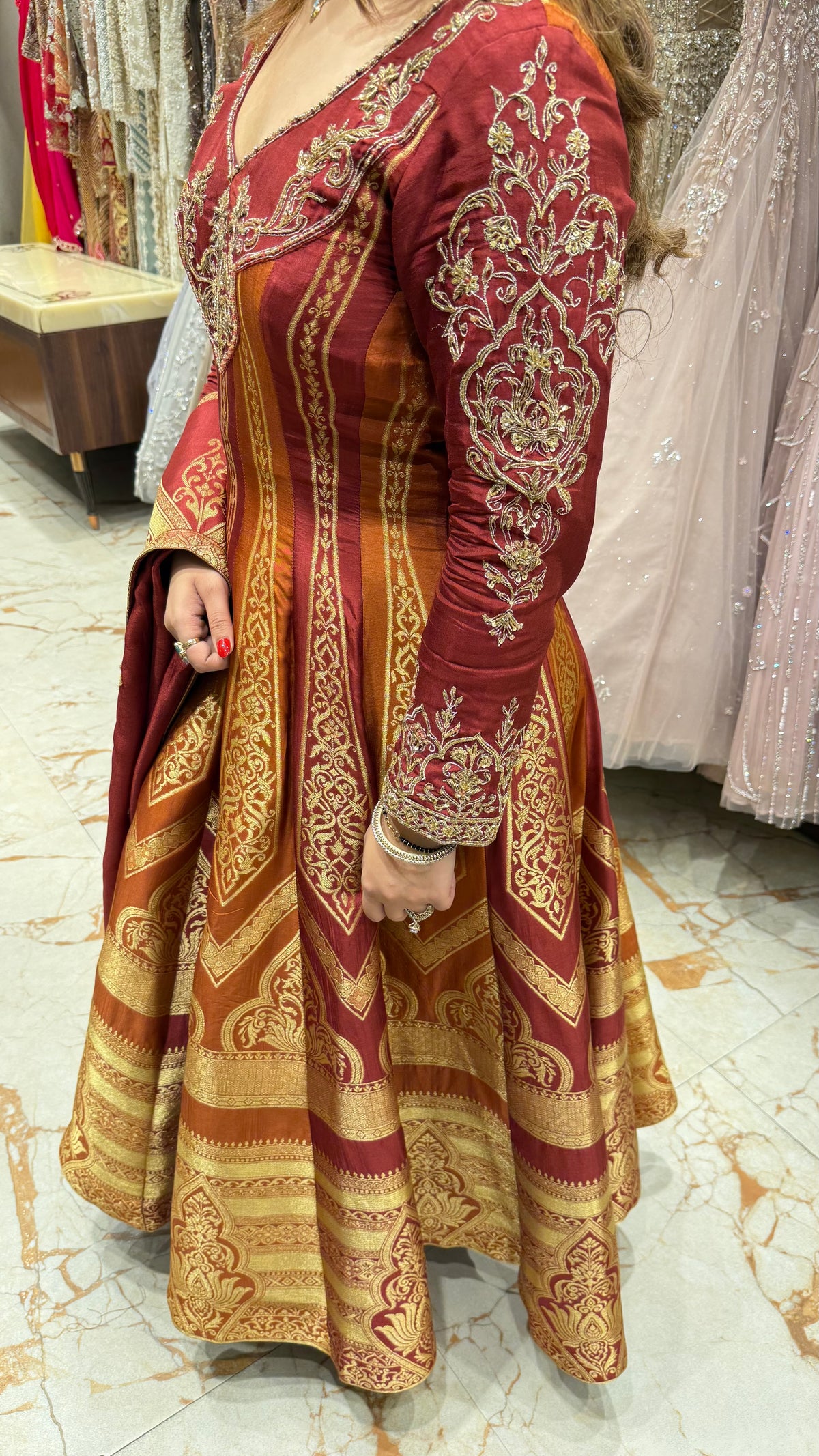 KAASHVI ANARKALI PANT SUIT