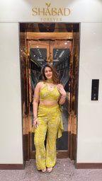 RIWAAZ BELL BOTTOM INDO SET