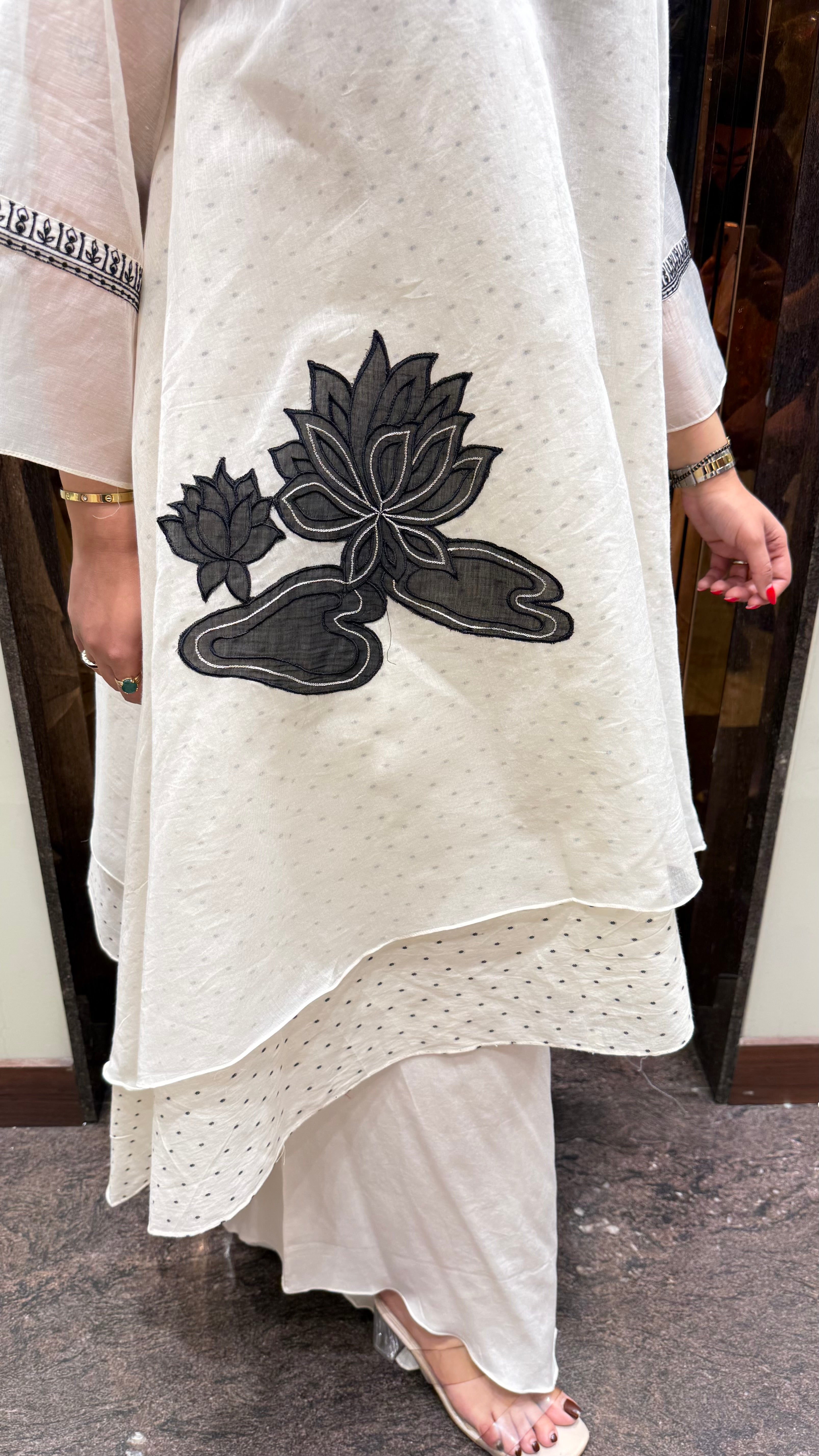 SAMAMA A LINE COTTON COORDSET