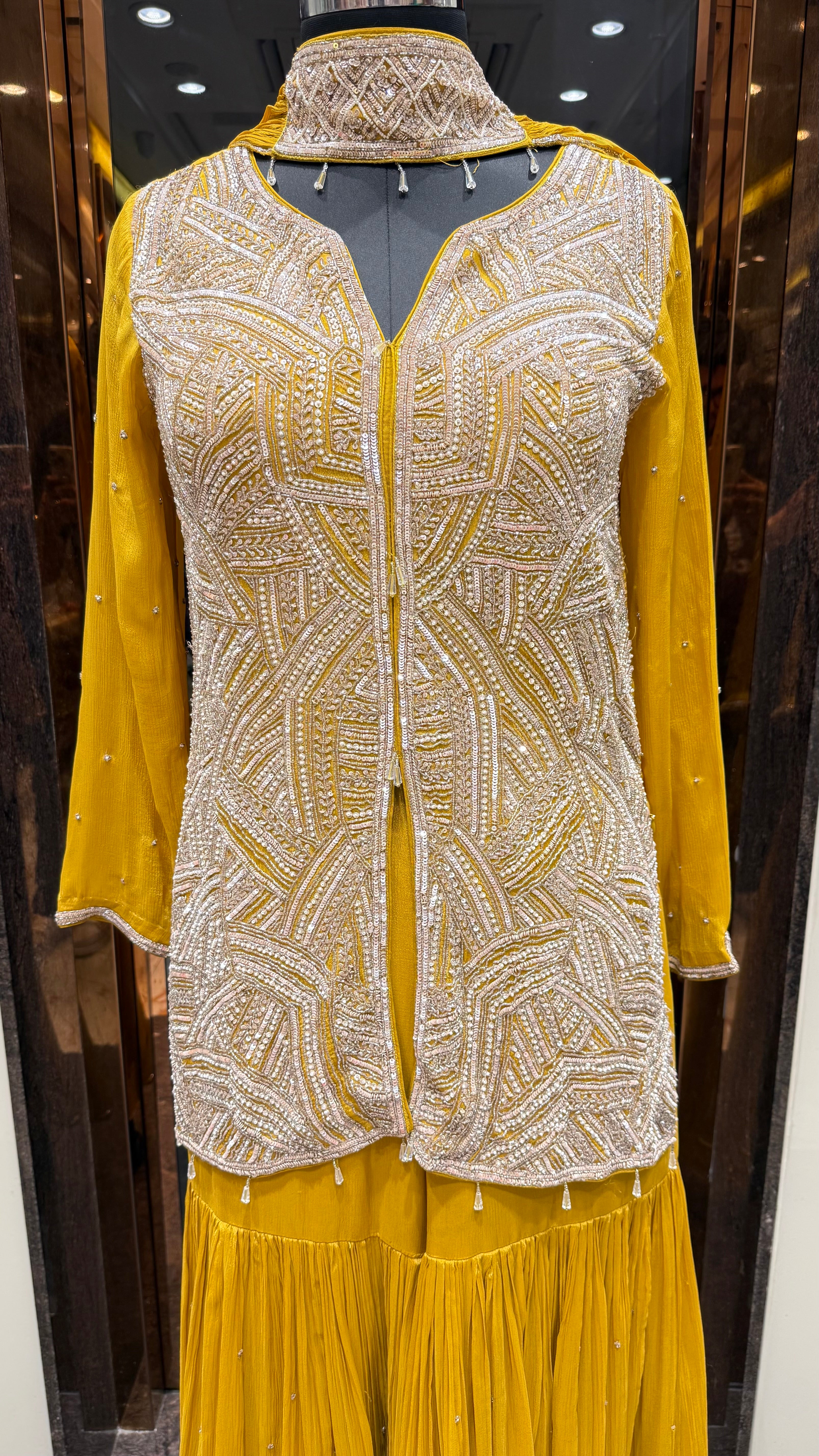 Raani Jacket Garara Suit