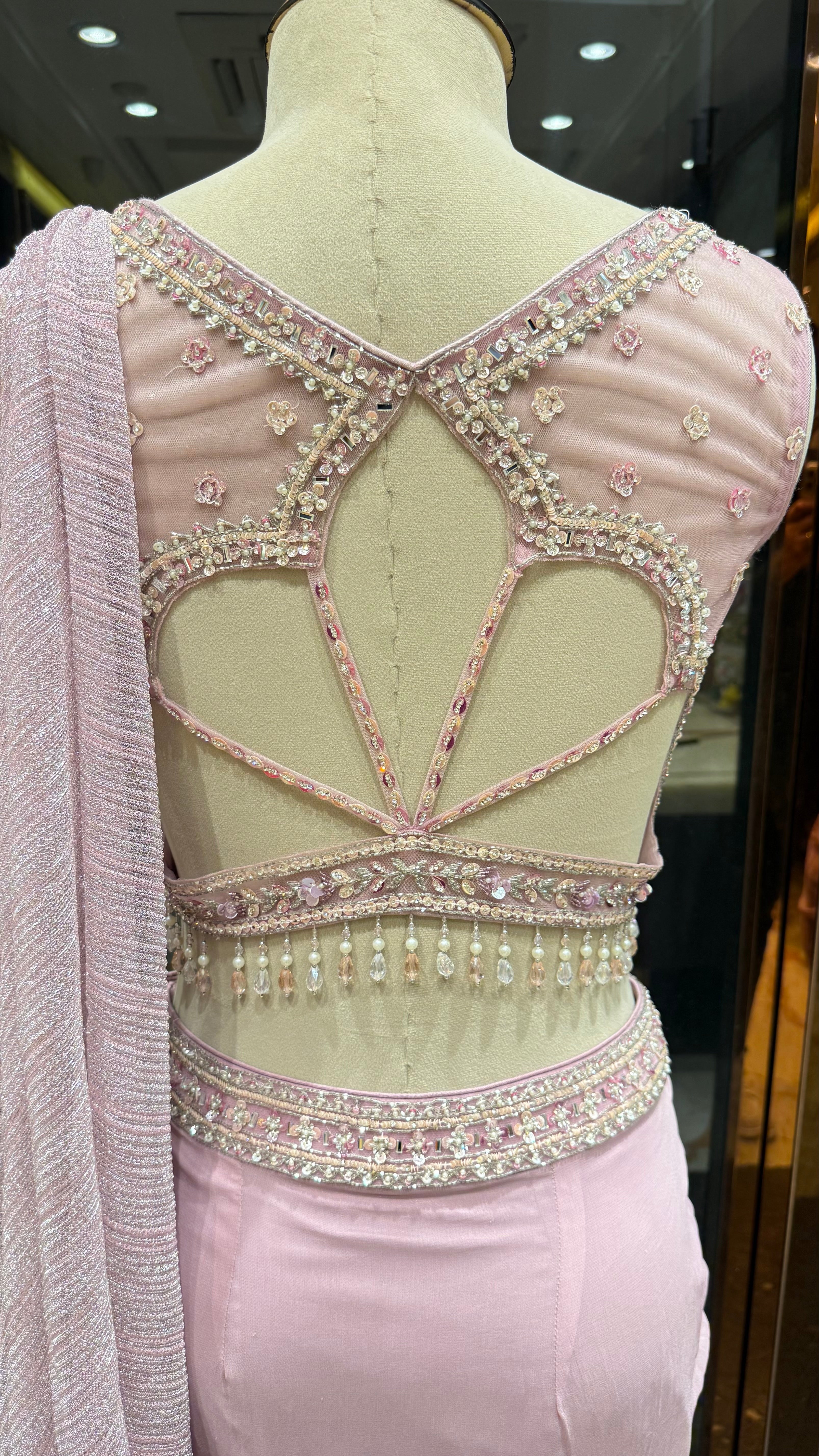 CANDY FLOSS DRAPE SAREE