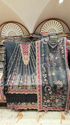 MEZBAAN CREPE ANARKALI