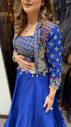Boho Fusion Jacket Lehenga