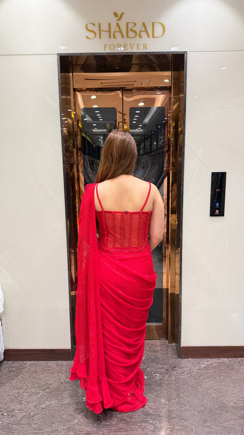 INDYA DRAPE SAREE