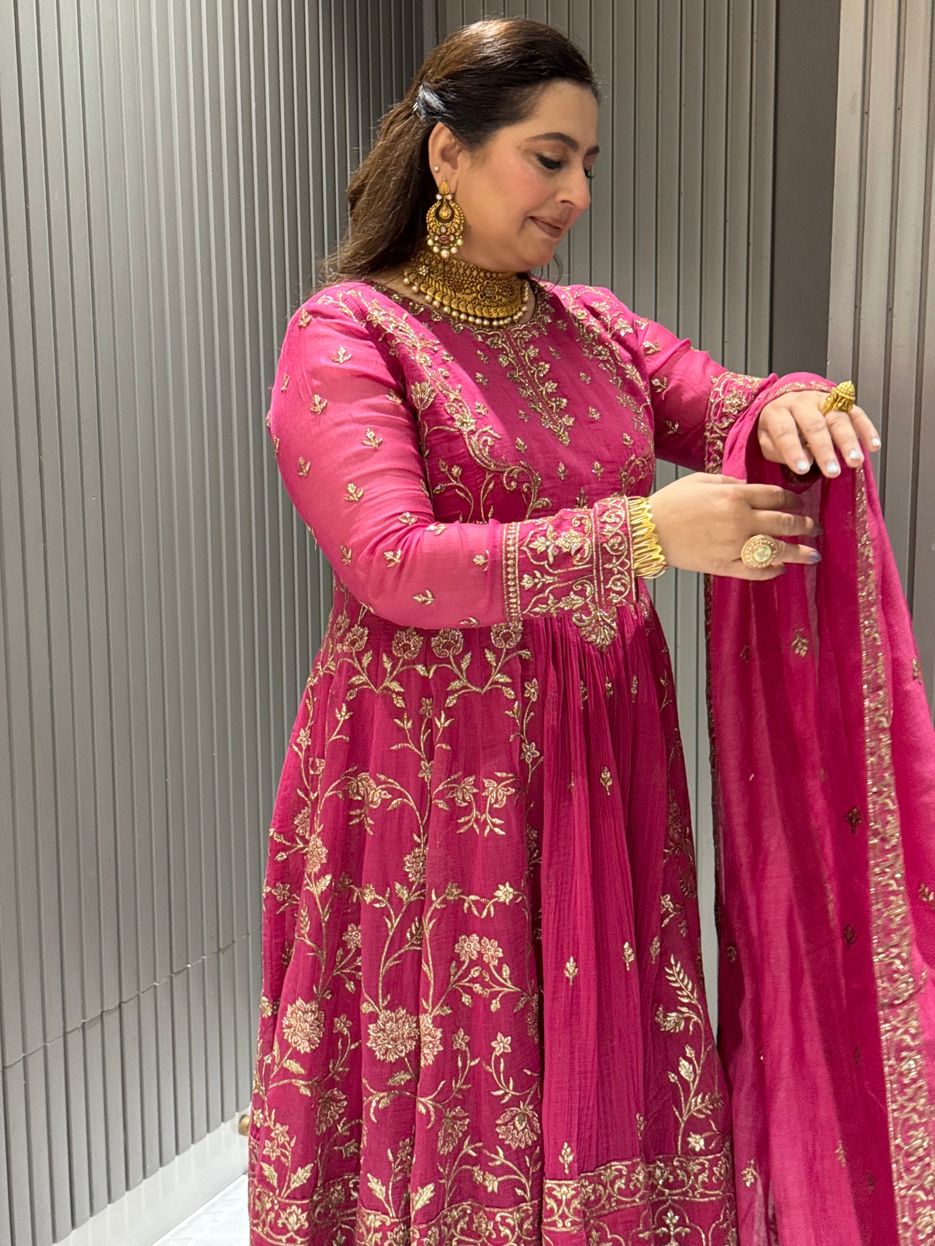 JASMINE MUL ANARKALI SUIT