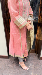Amama Readymade Suit with Banarasi Duppatta