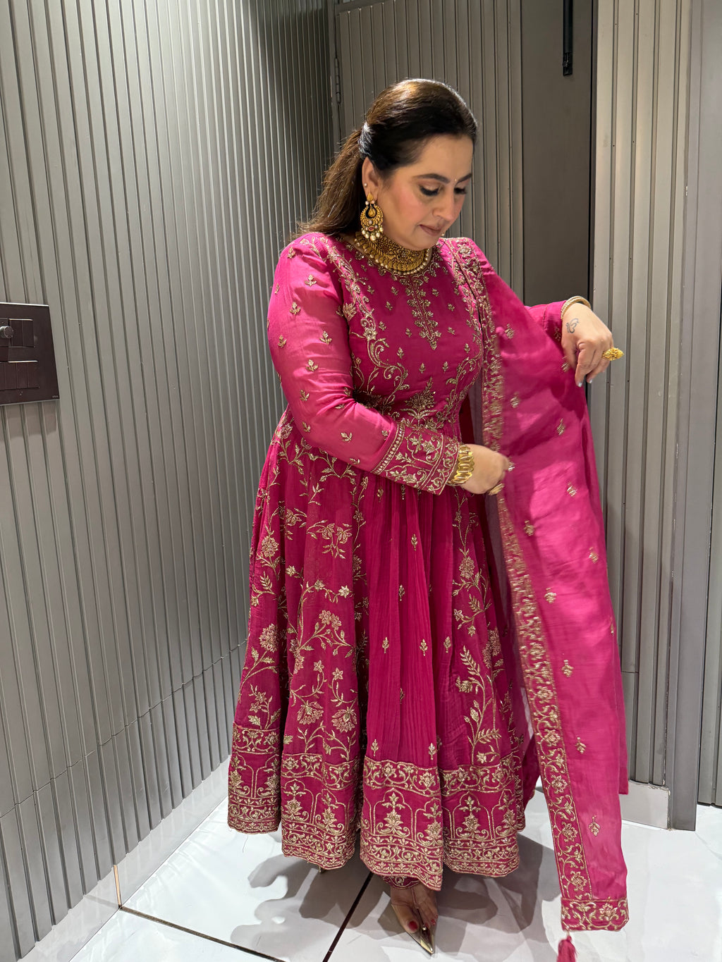 JASMINE MUL ANARKALI SUIT