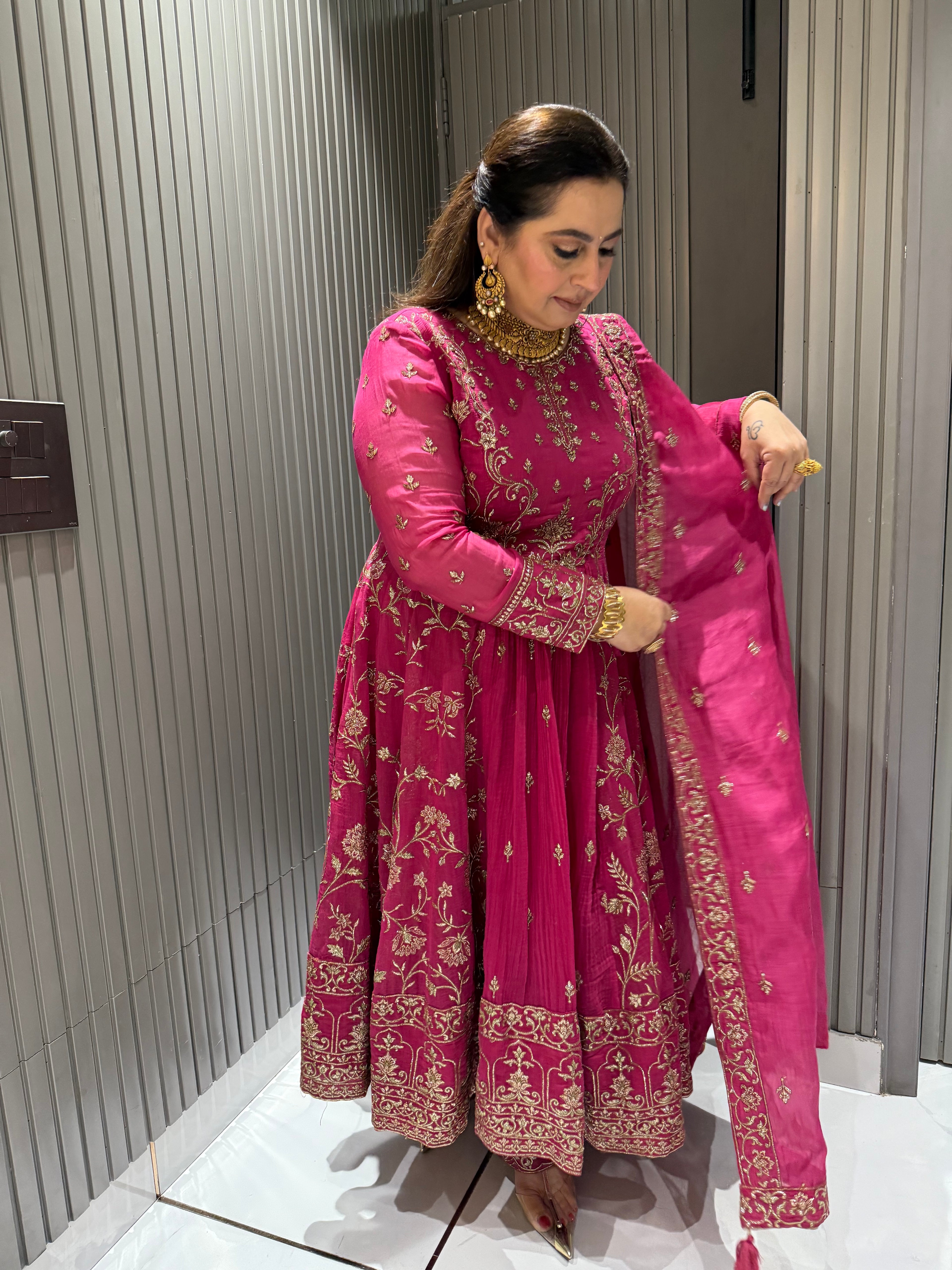 JASMINE MUL ANARKALI SUIT
