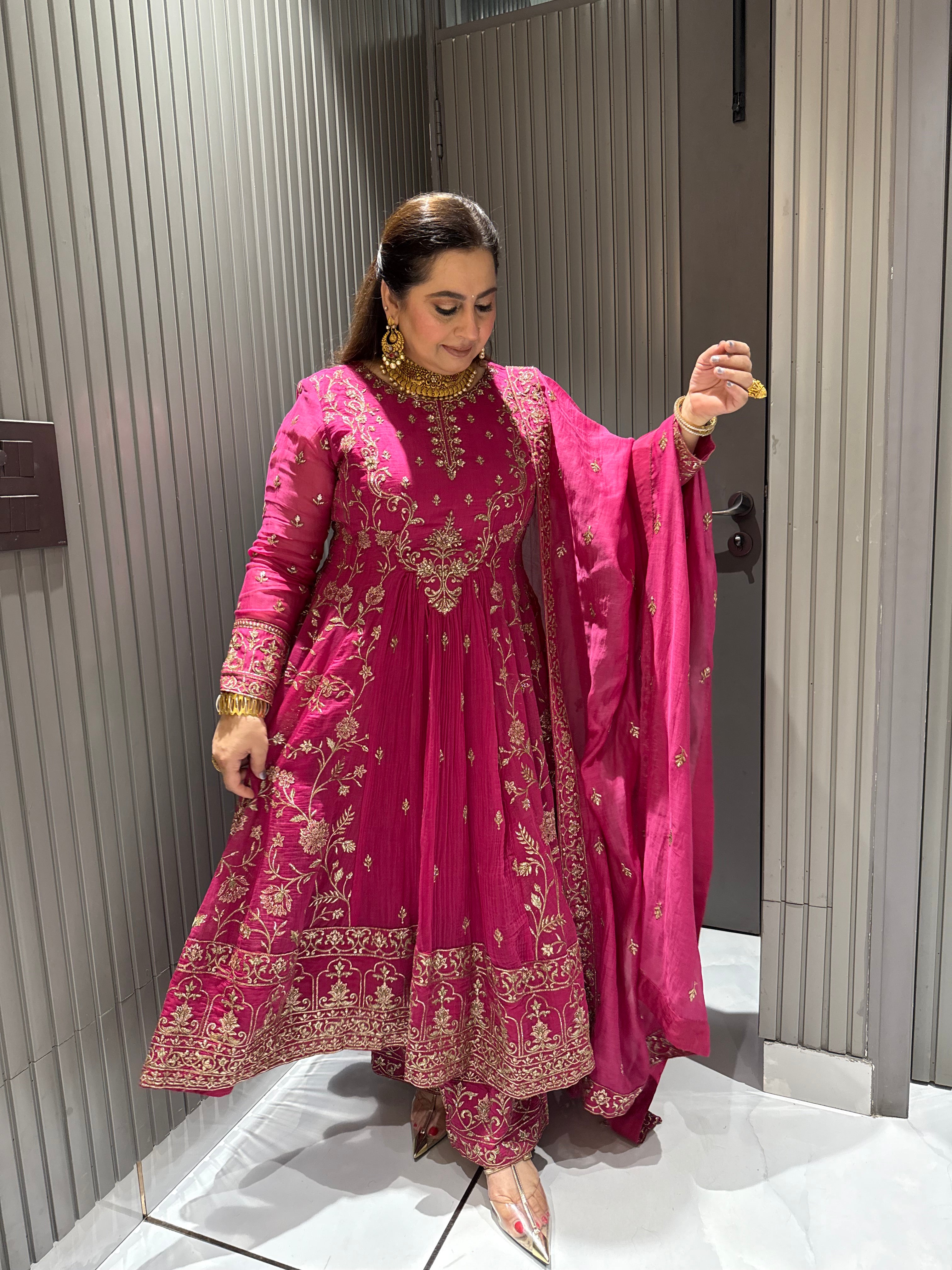 JASMINE MUL ANARKALI SUIT