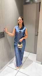 TAMIE DENIM CO-ORDSET