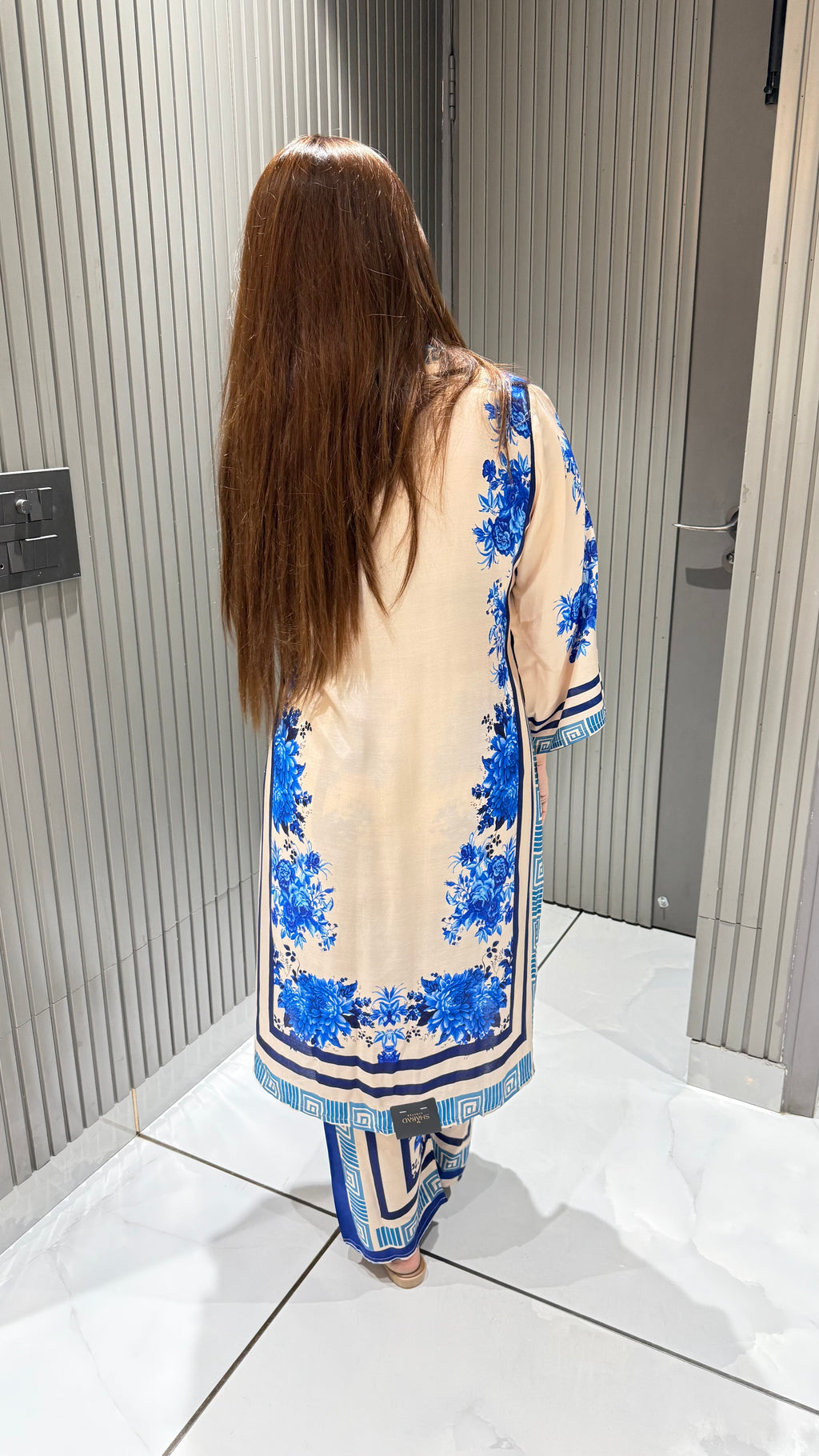 AQUA PRINT CO-ORDSET