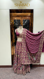 TARA WINE LEHENGA