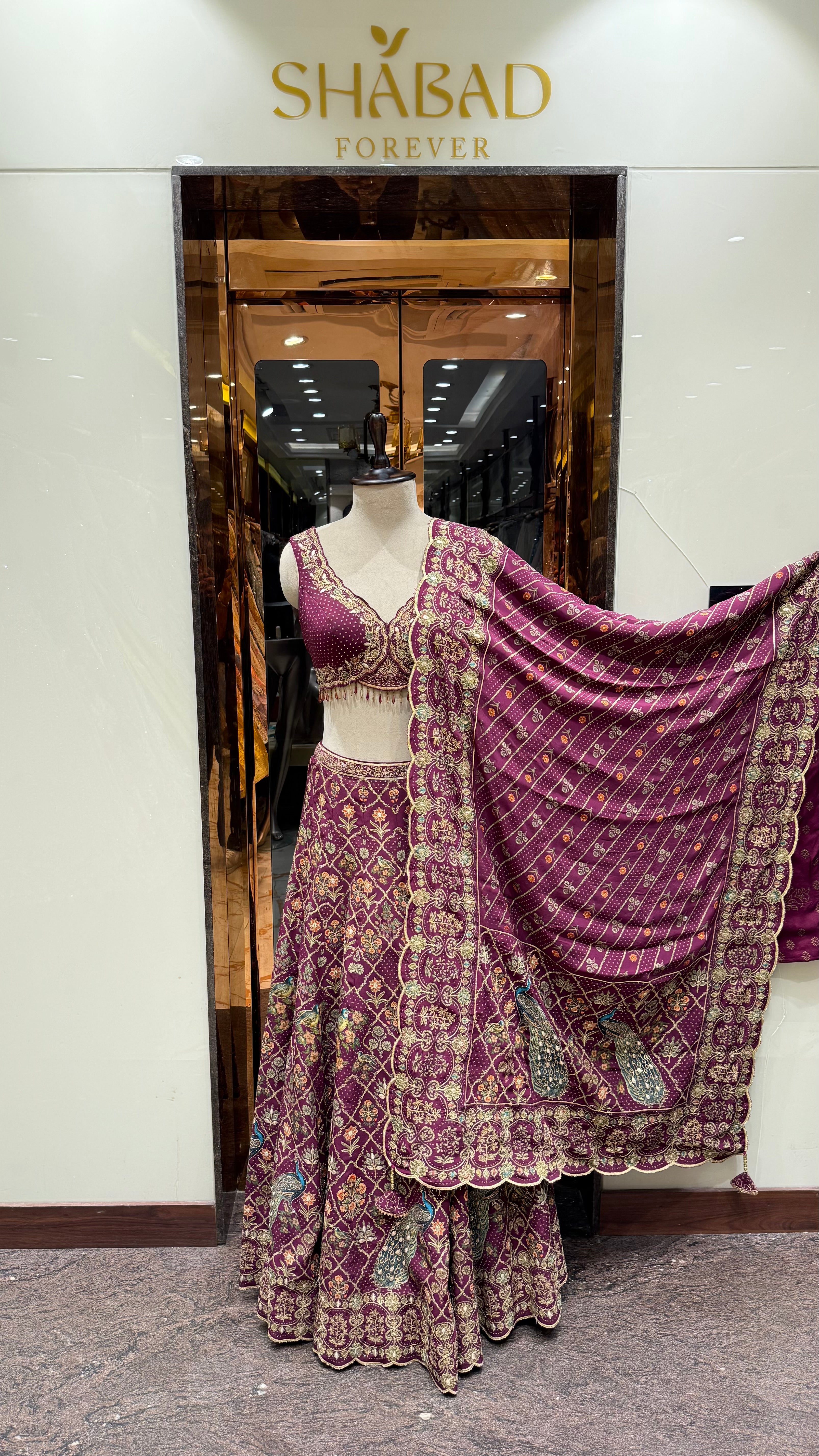 TARA WINE LEHENGA