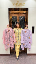 FLORA EMBROIDERED SHIRT CO-ORD