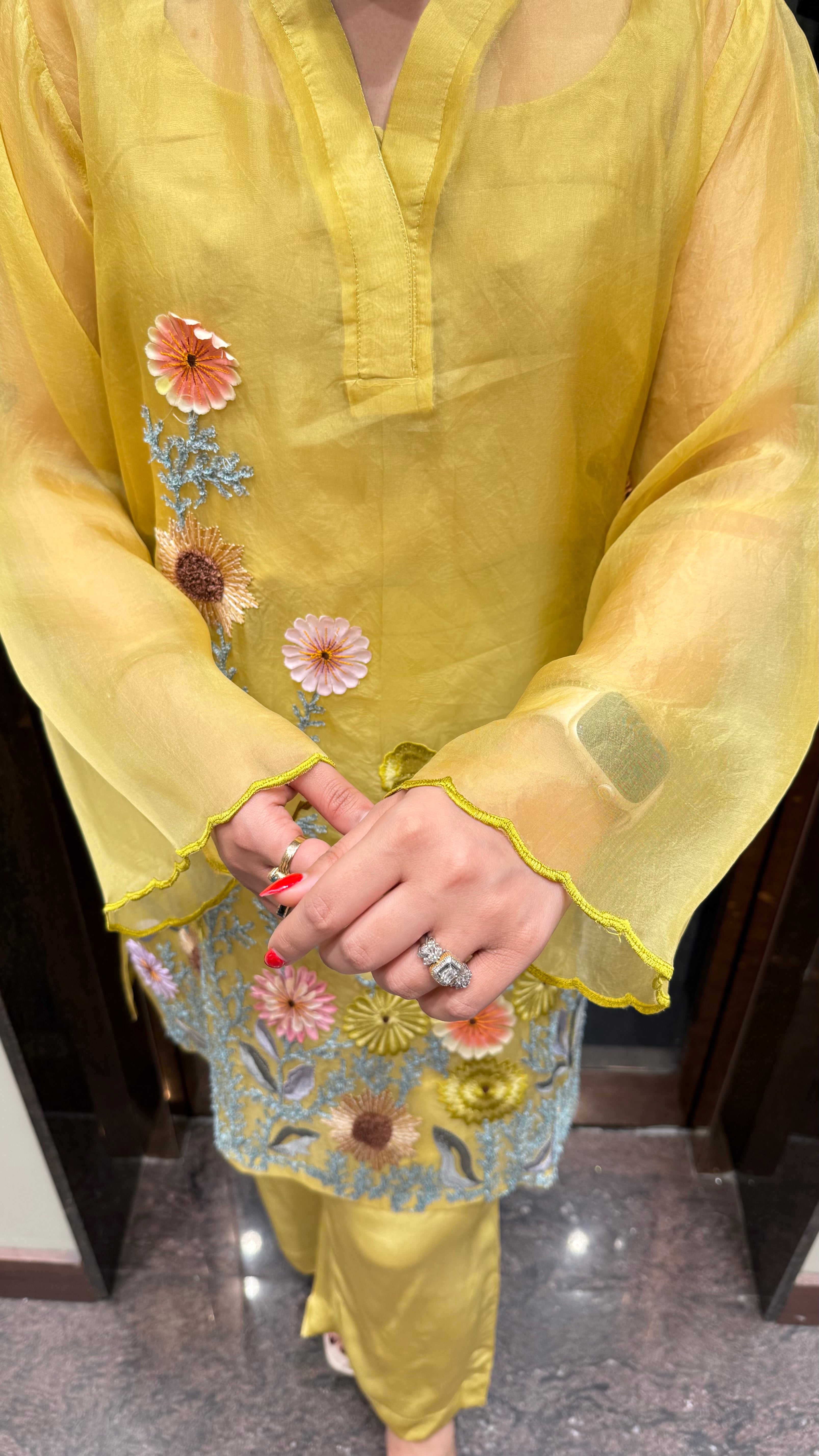 GARDEN ORGANZA COORDSET