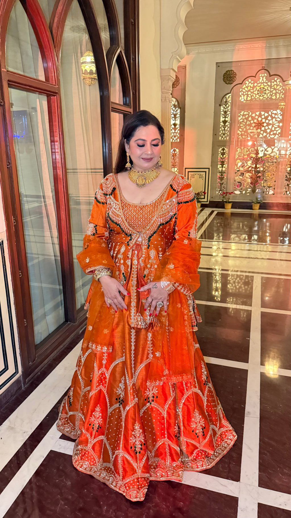 HIBA 4pc JACKET LEHENGA