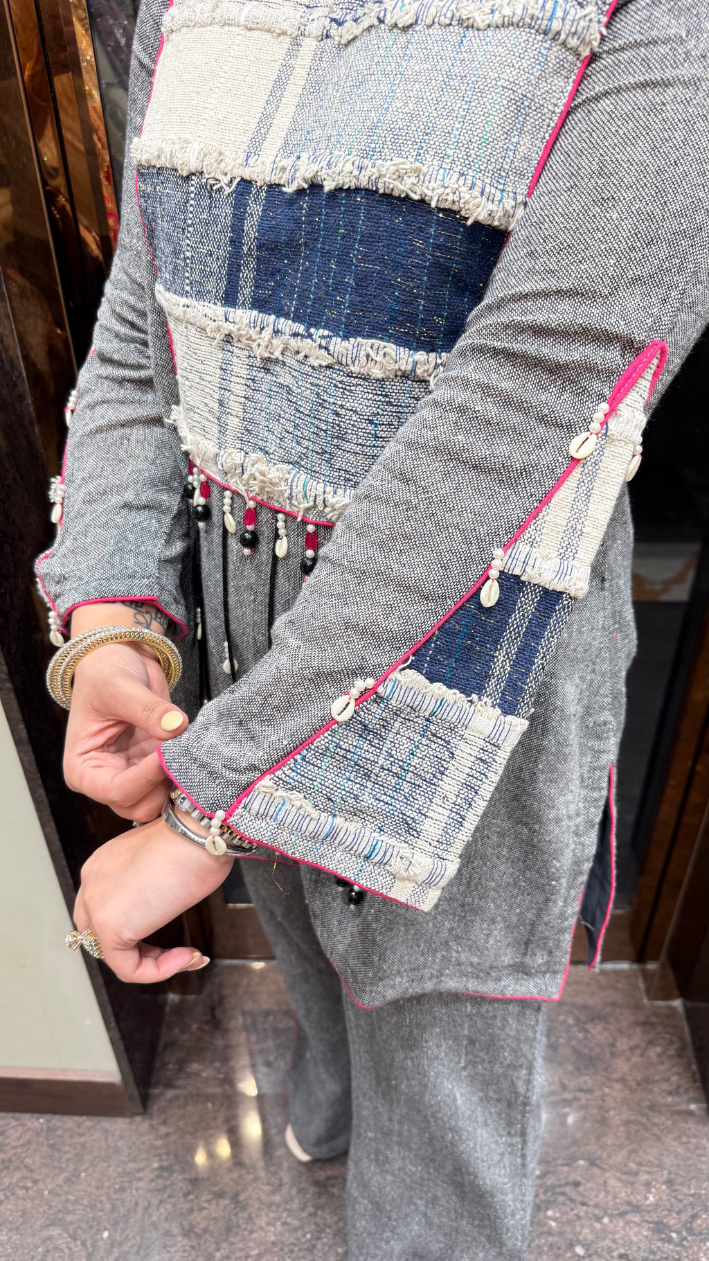 TASSEL JUTE CO-ORDSET