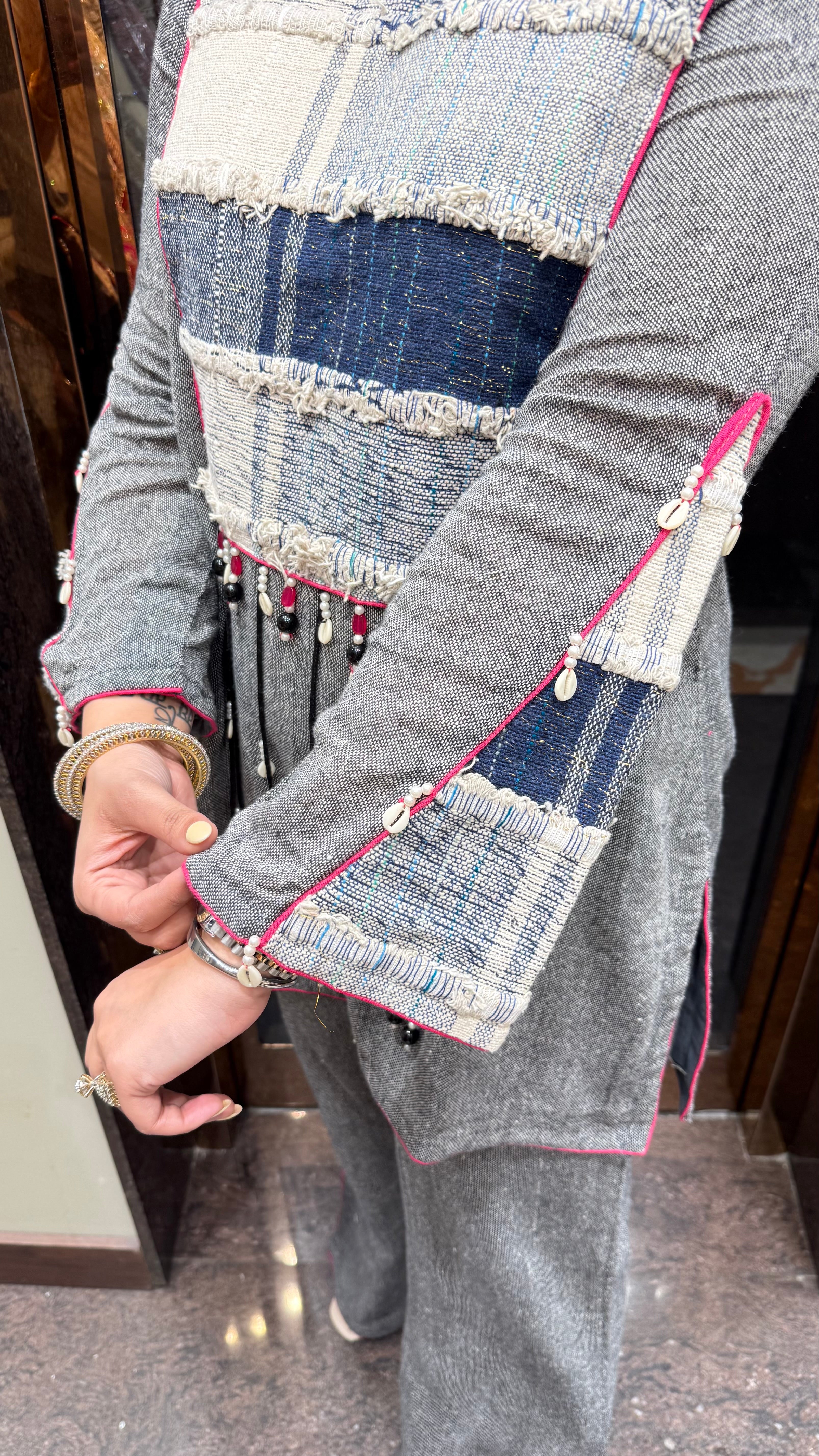 TASSEL JUTE CO-ORDSET