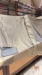 RIVAAYA SHIMMER BANARSI UNSTITCHED SUIT