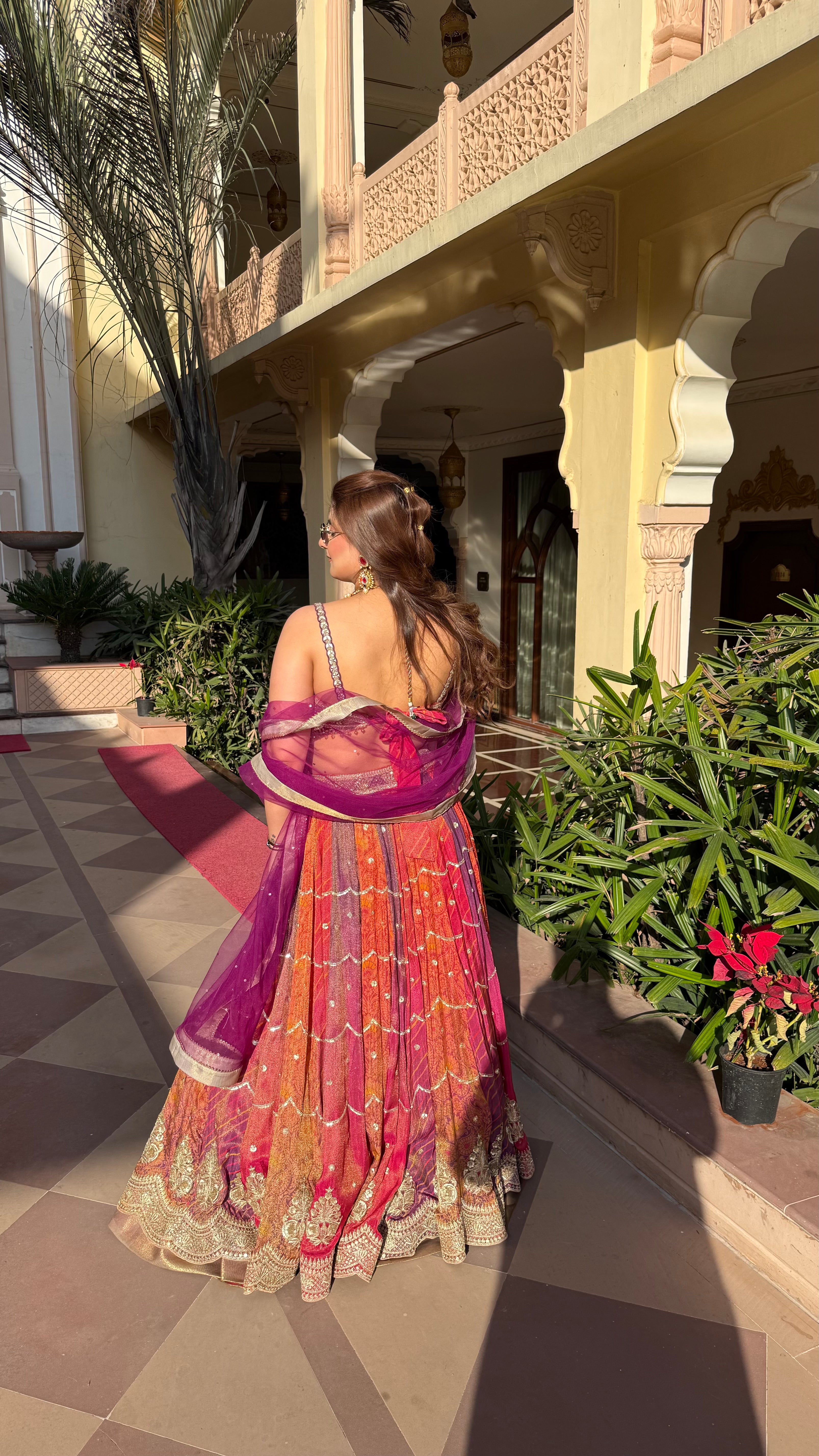 KAASHI MULTIPRINT LEHENGA