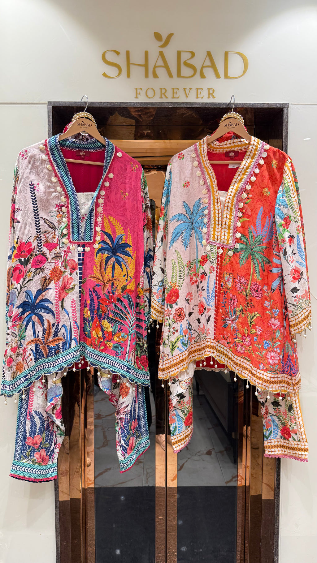 IVAANA MULTI PRINT SHORT SHIRT CO-ORDS