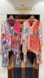 IVAANA MULTI PRINT SHORT SHIRT CO-ORDS