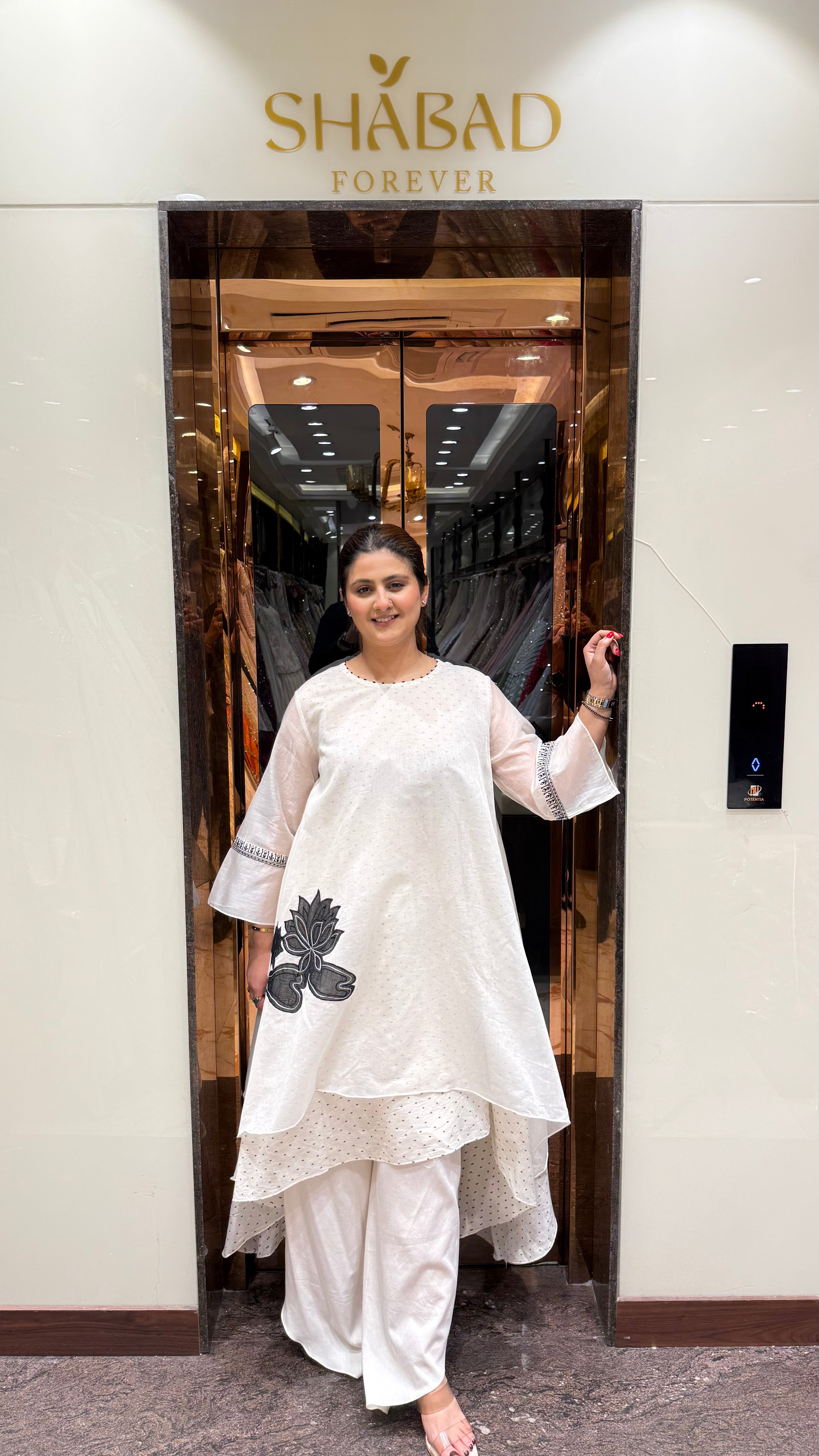 SAMAMA A LINE COTTON COORDSET