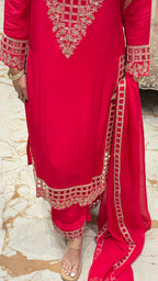 AINA LASER CUT READYMADE SUIT