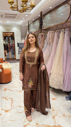 HAZEL READYMADE FARSHI SALWAR SUIT